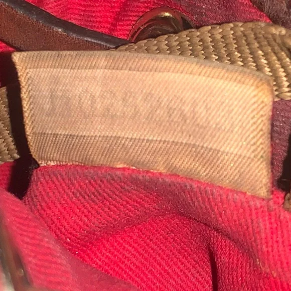 vintage Aimee Pebble Dooney & Bourke leather Bucket shoulder bag - Picture 7 of 12